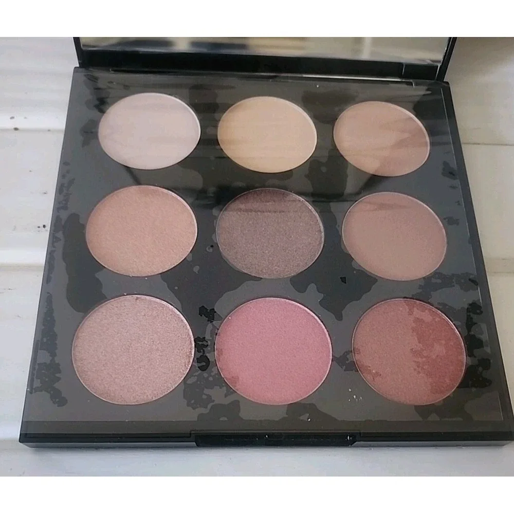 Kleancolor Hype Glow Face Palette With Mirror Sealed 9 Shades Makeup